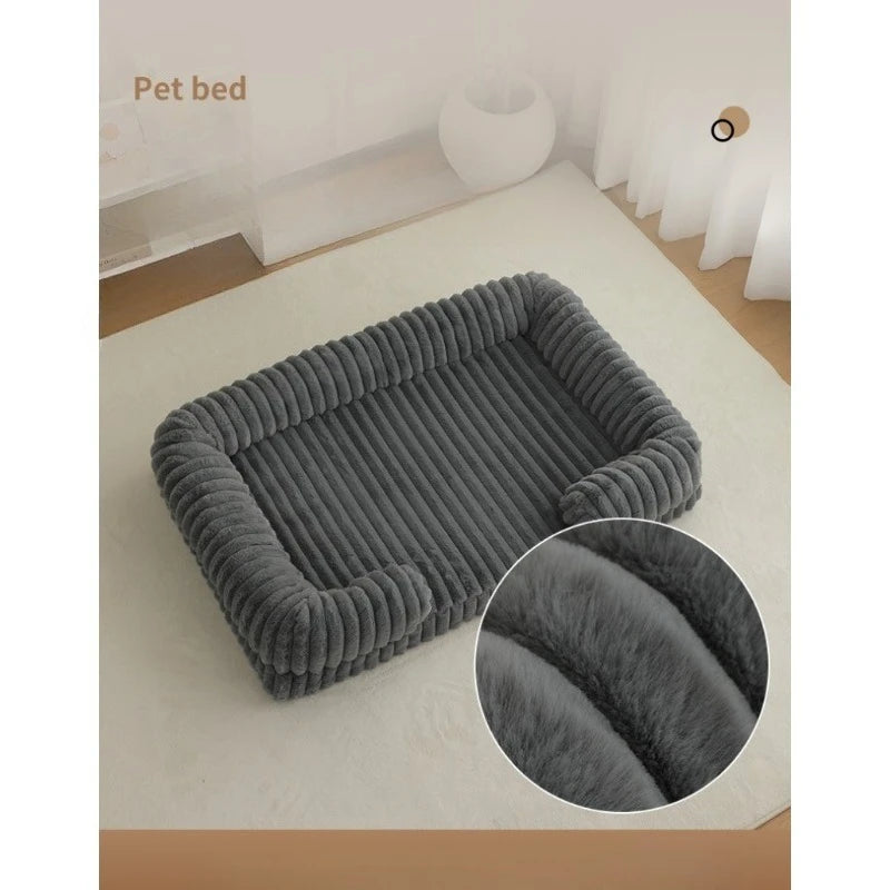 Panier pour chien anti stress déhoussable