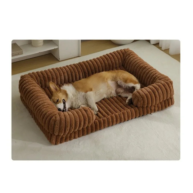 Panier pour chien anti stress déhoussable