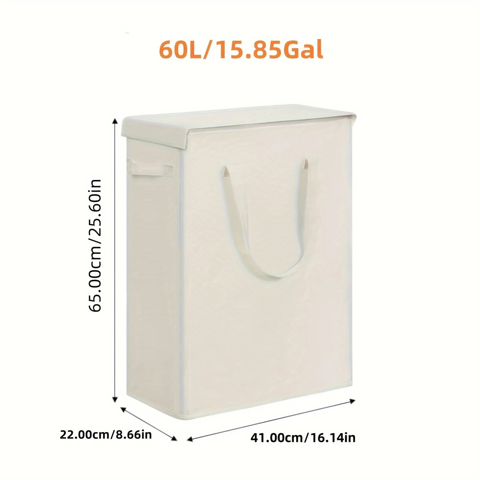 Panière à linge avec couvercle