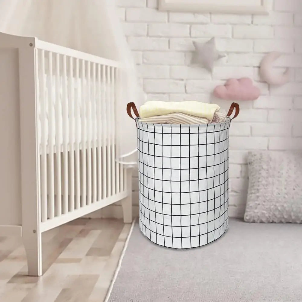 Panier à linge sale en tissu