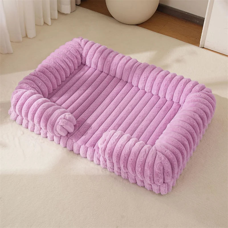 Panier pour chien anti stress déhoussable