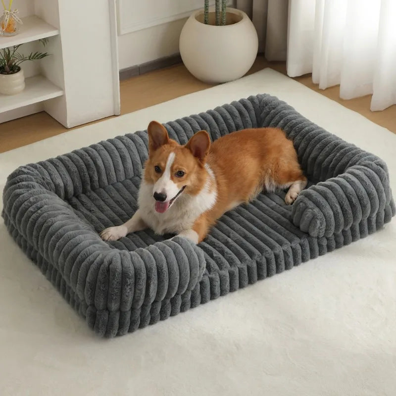 Panier pour chien anti stress déhoussable