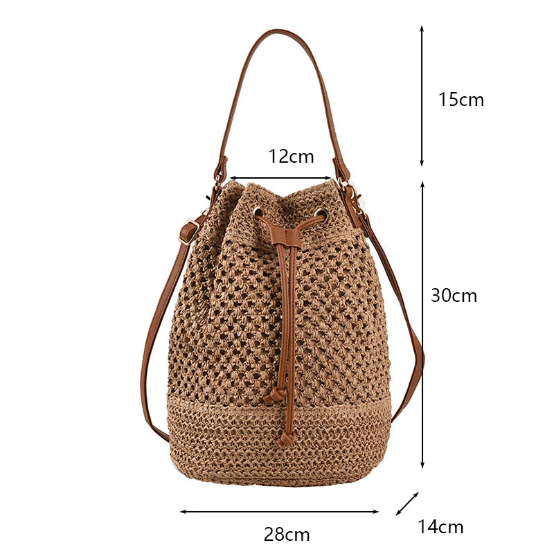 Sac panier bandoulière