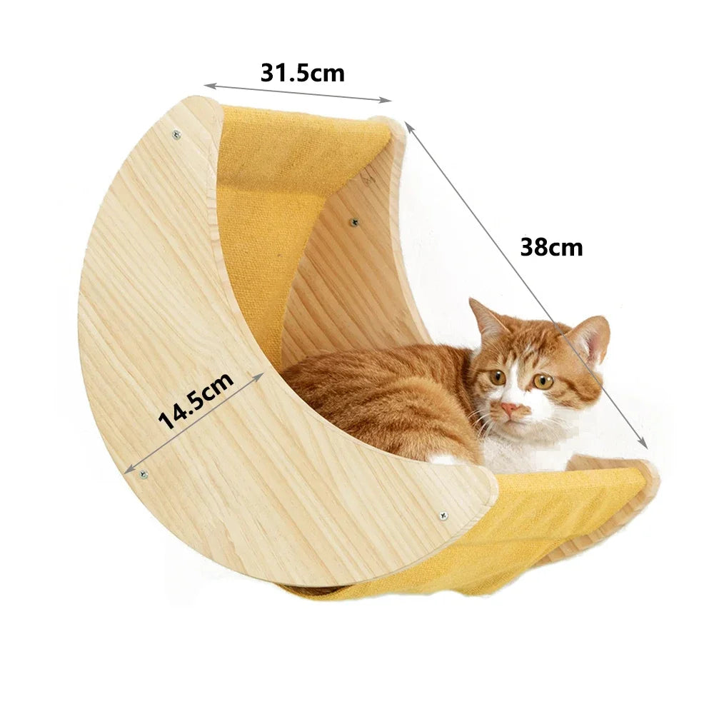 Panier mural pour chat