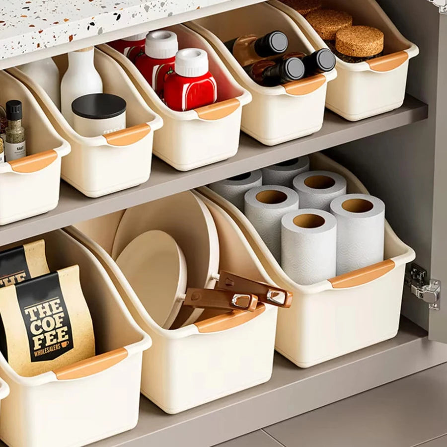 Panier de rangement en plastique