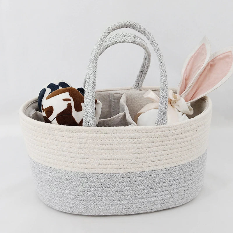 Panier à langer en osier