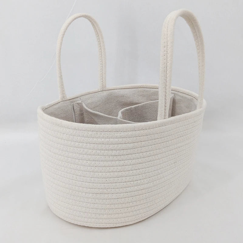 Panier à langer en osier