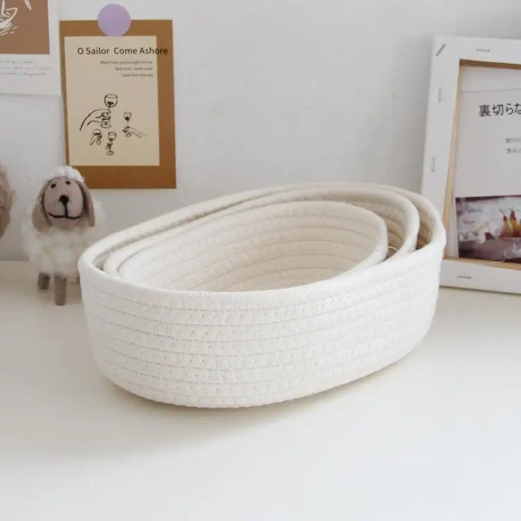 Panier de rangement en tissu