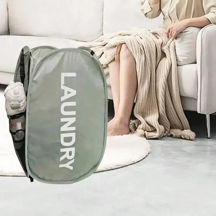 Panier à linge pliable filet
