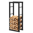 Panier à bois en métal