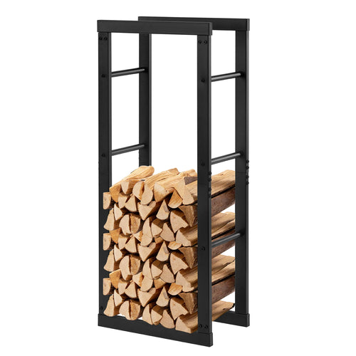 Panier à bois en métal