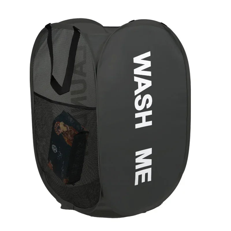 Panier à linge pliable filet