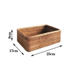 Panier de rangement rectangulaire