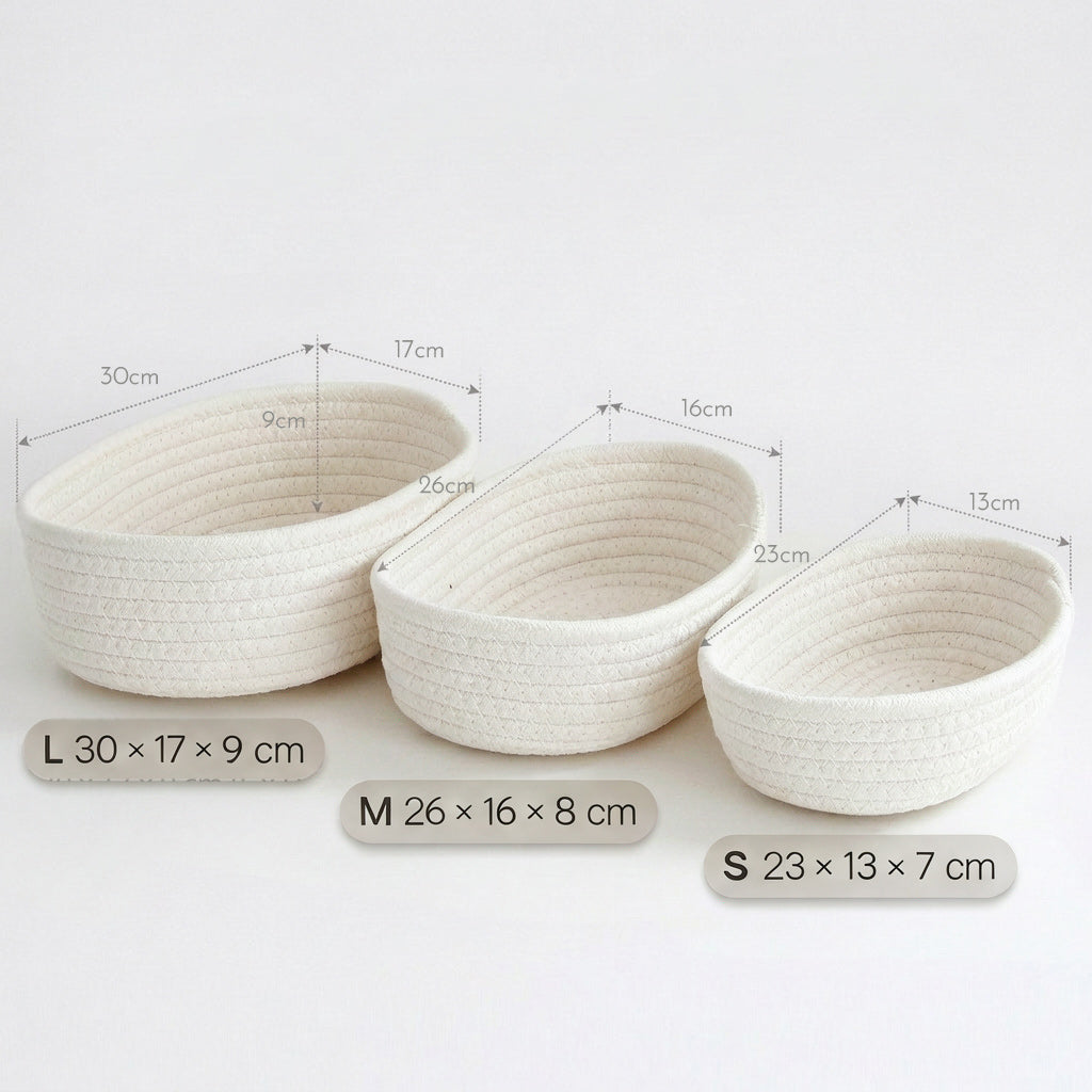 Panier de rangement en tissu
