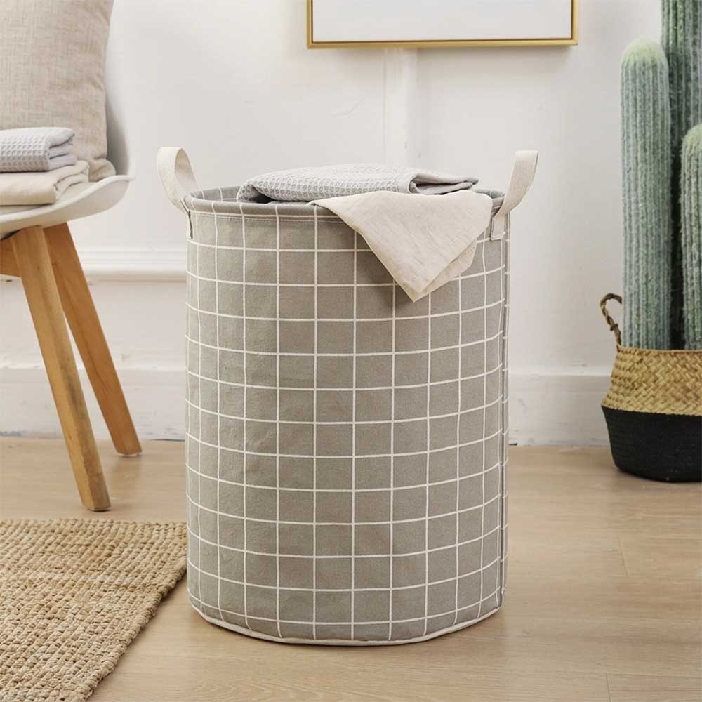 Panier à linge sale en tissu