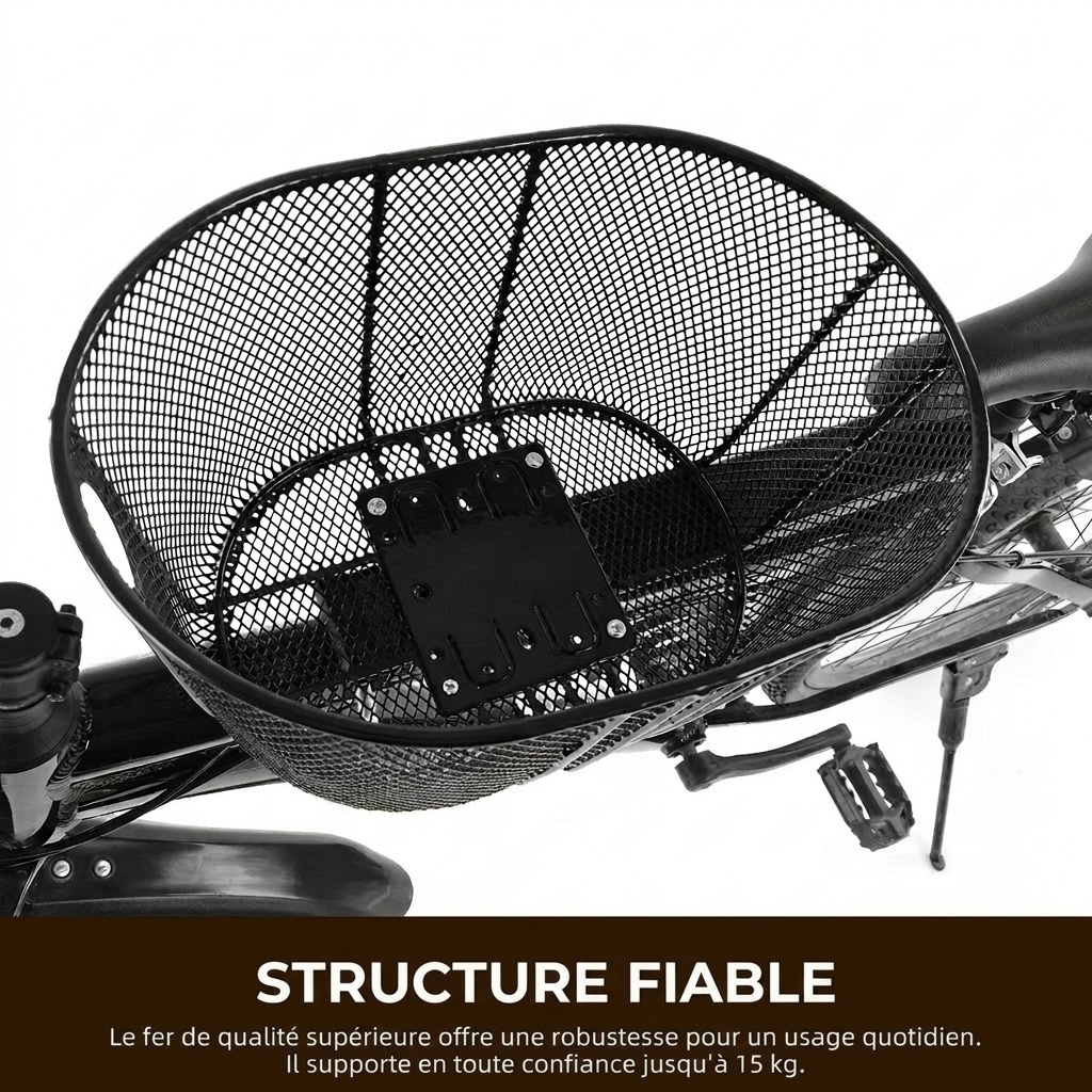 Panier de transport chien pour vélo