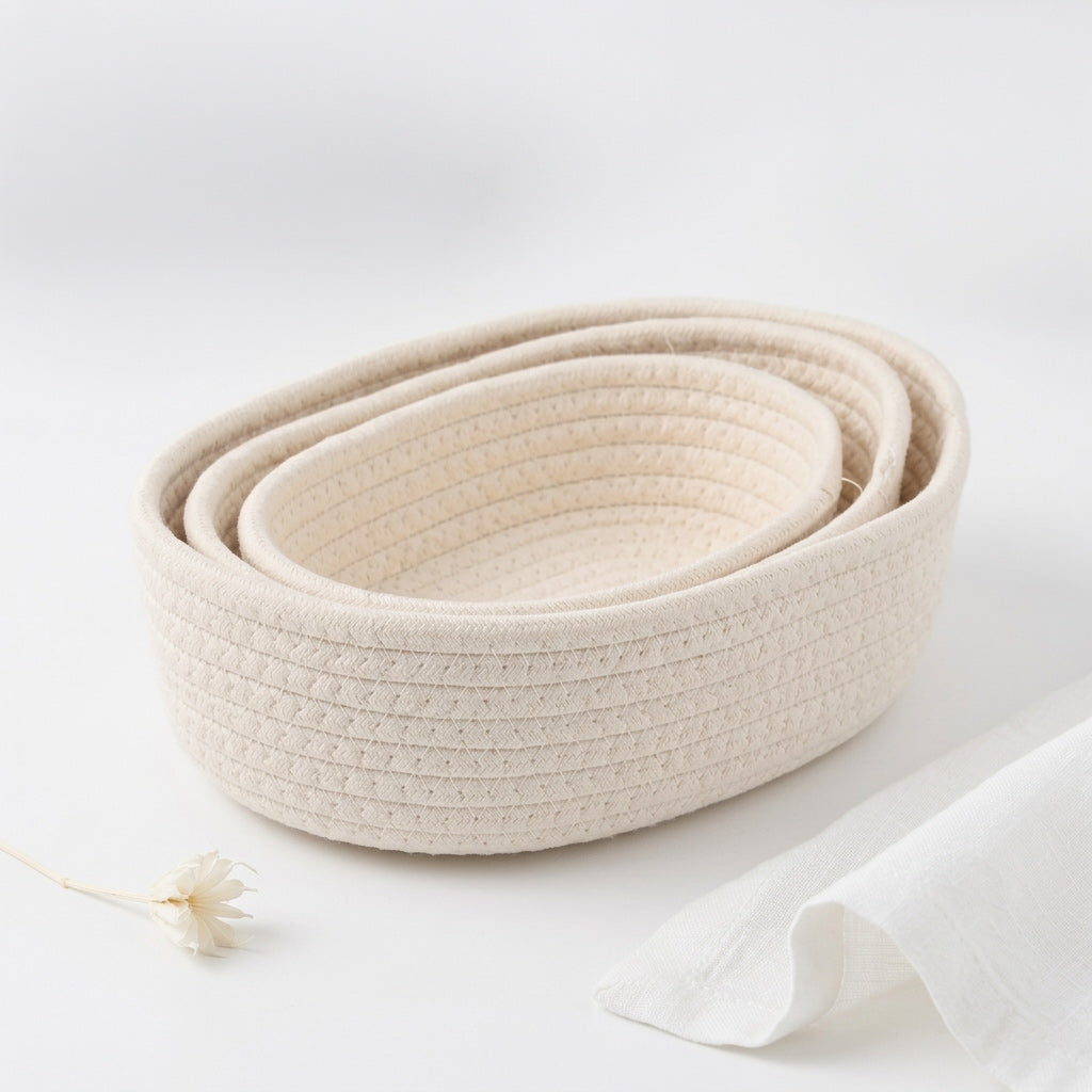 Panier de rangement en tissu