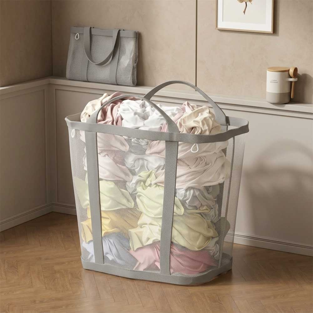 Panier à linge sale étroit
