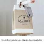 Panière à linge rectangulaire