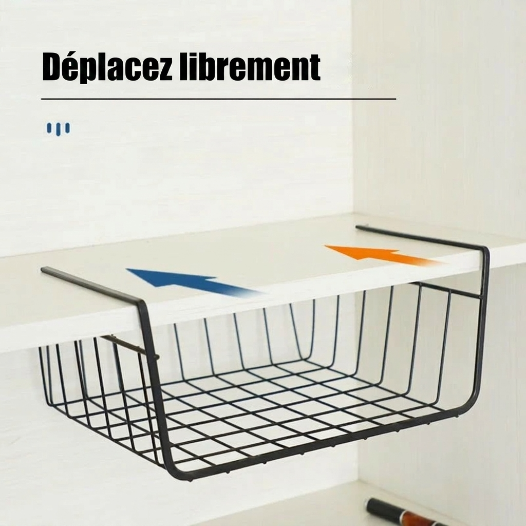 Panier de rangement suspendu