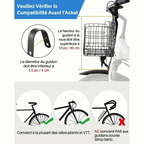 Panier porte bagage vélo