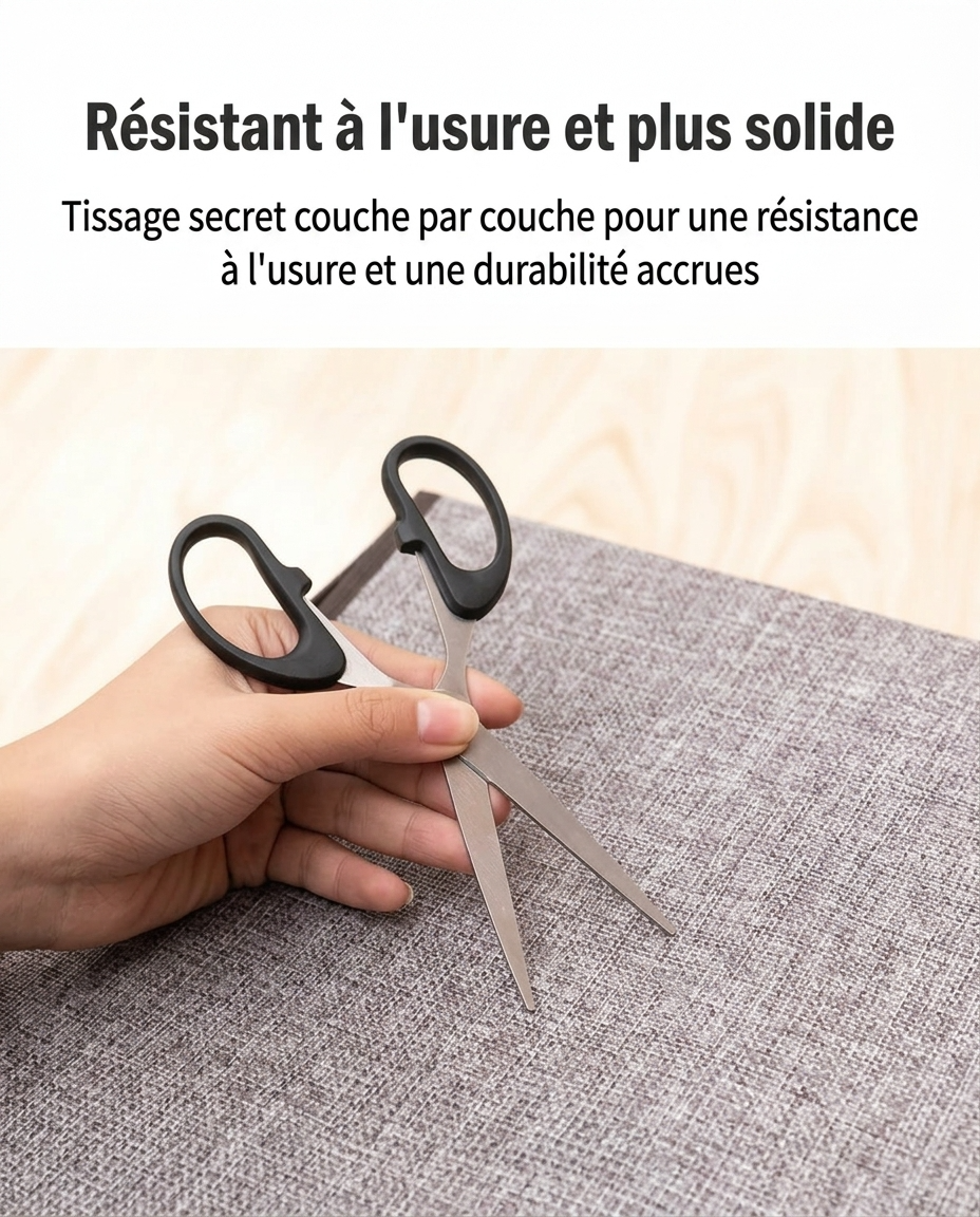 Grand panier de rangement avec couvercle