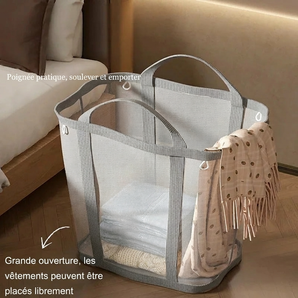 Panier à linge sale étroit