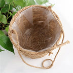 Petit panier suspendu pour plante