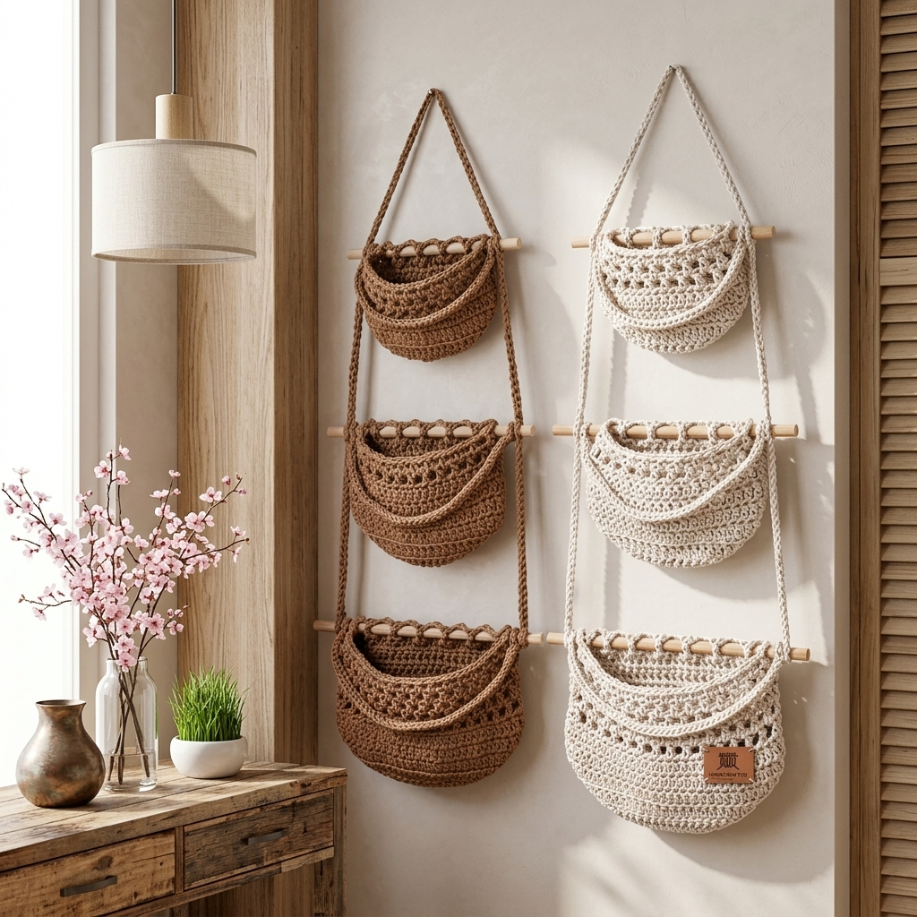 Panier mural suspendu