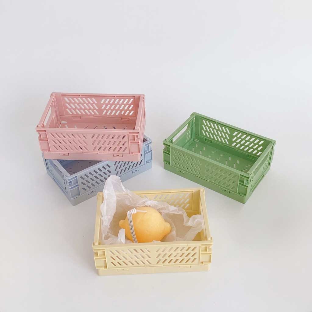 Panier de rangement pliable