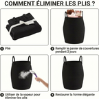 Panier à linge noir