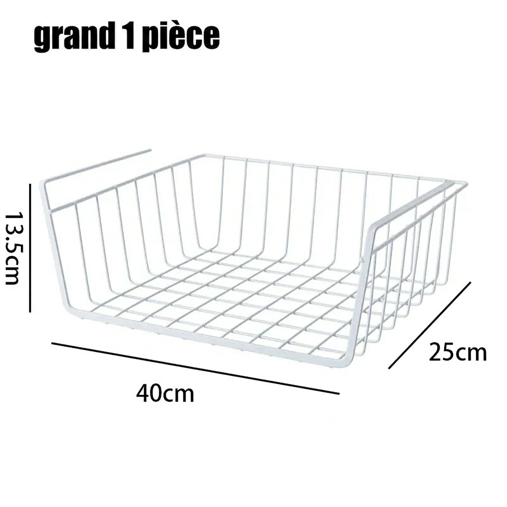 Panier de rangement suspendu