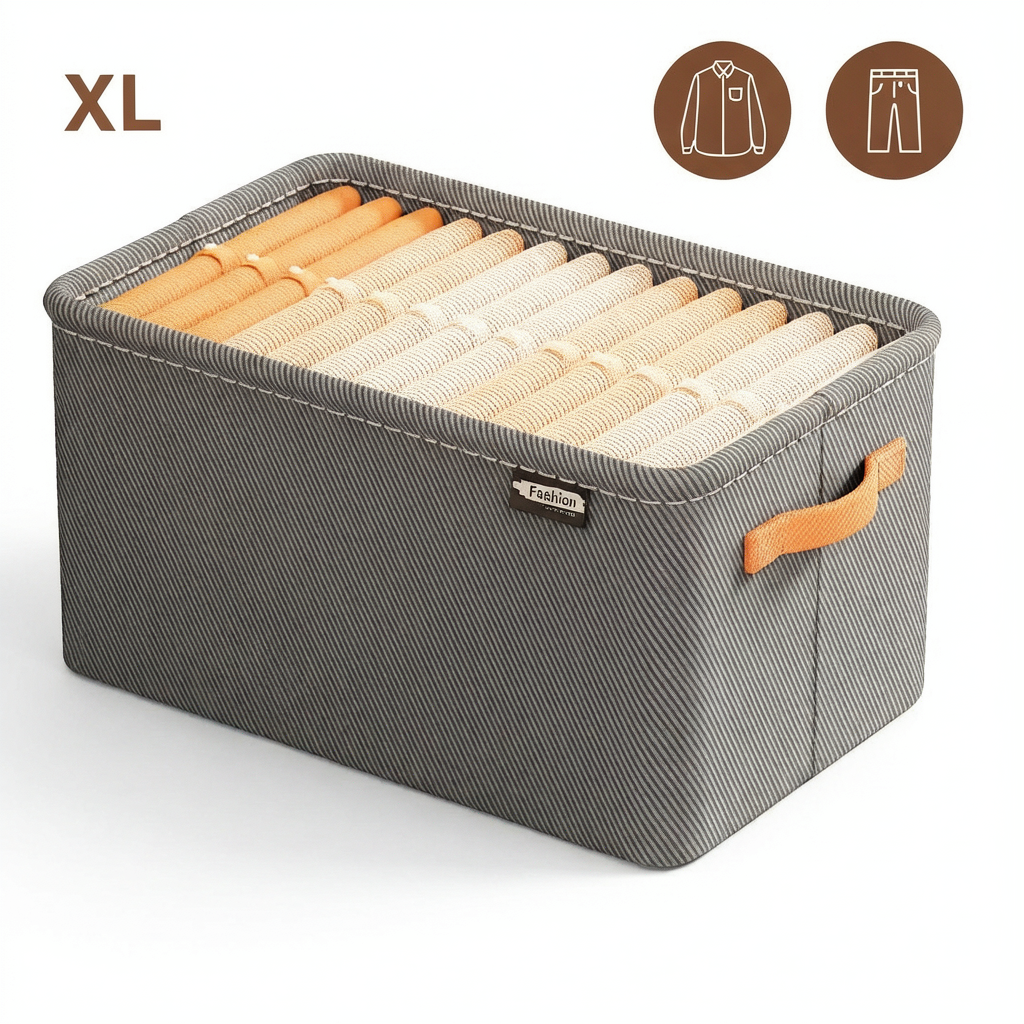 Panier de rangement de serviette pour salle de bain