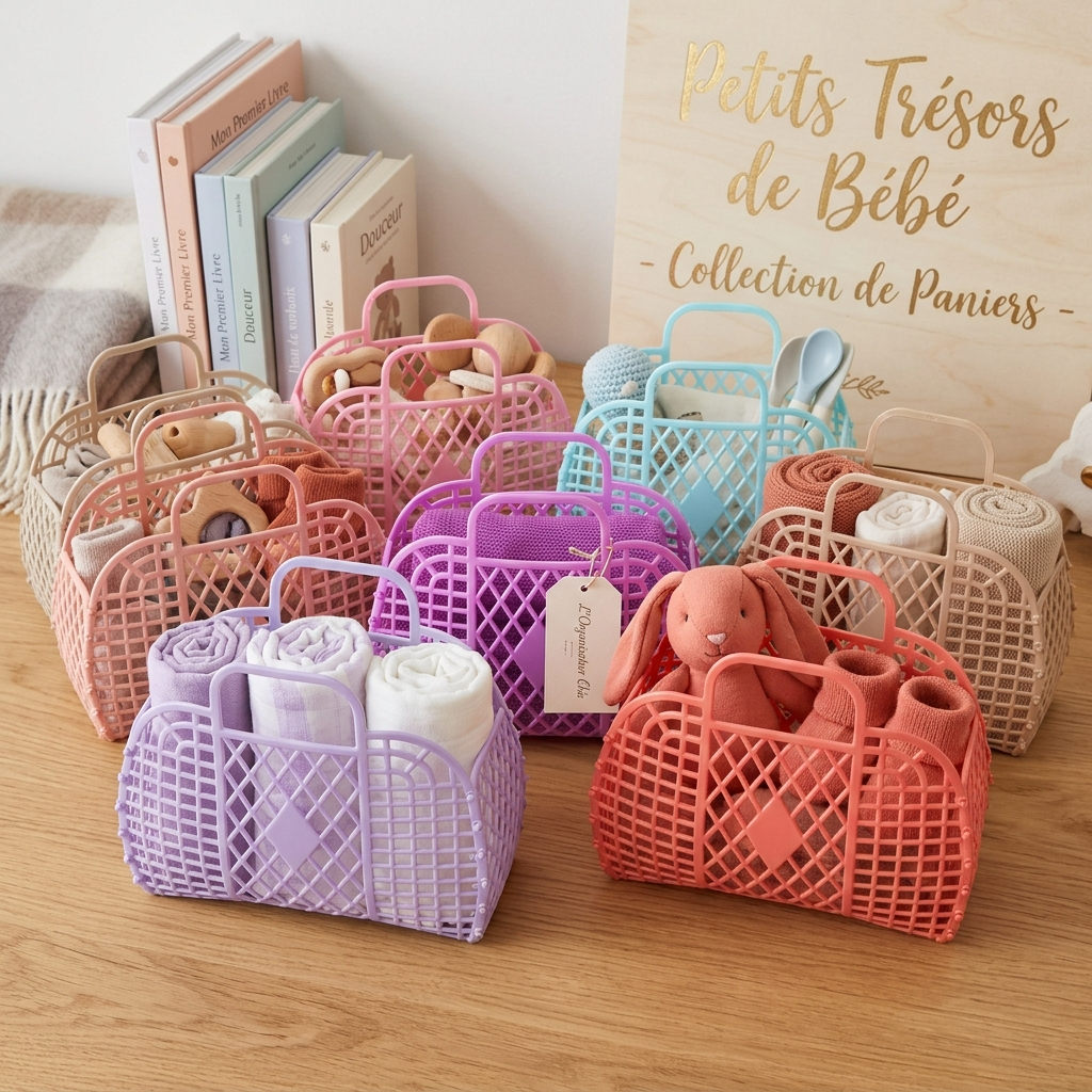 Petit panier de rangement pour bébé