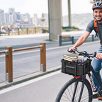 Panier arrière pour vélo