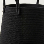 Panier à linge noir