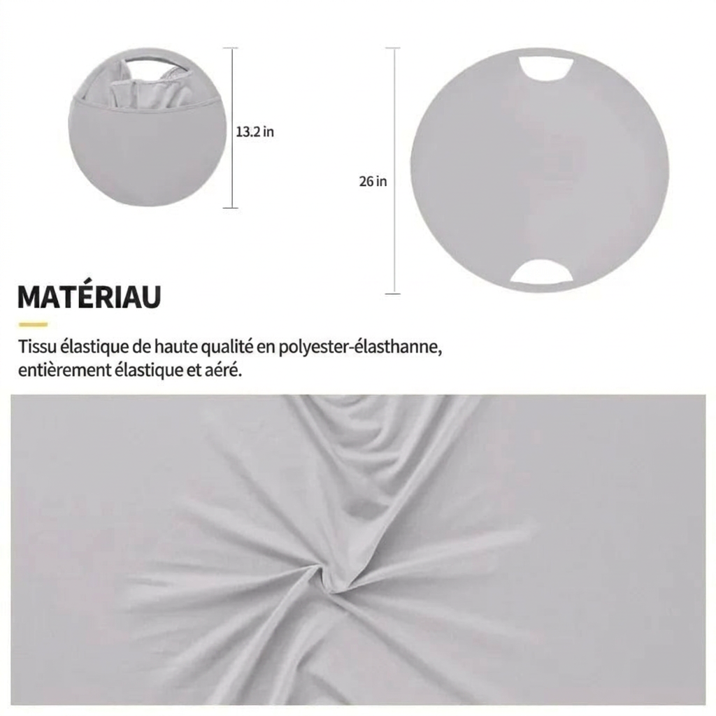 Panière à linge pliable