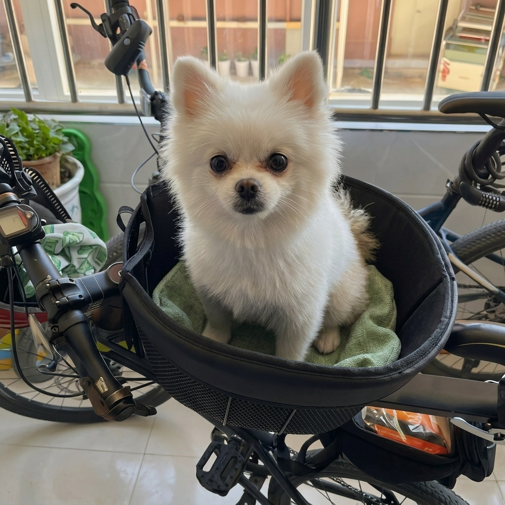 Panier de transport chien pour vélo