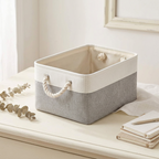Grand panier de rangement rectangulaire
