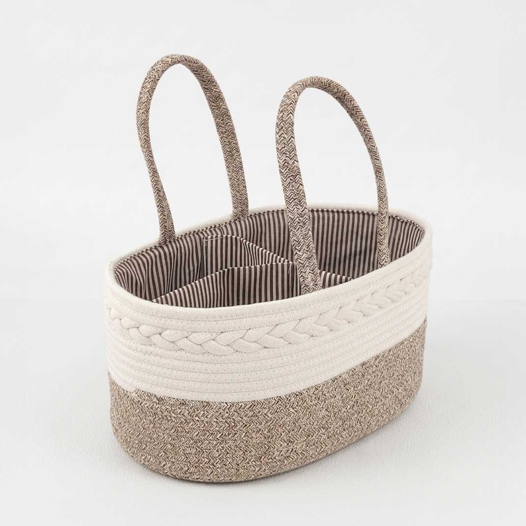 Panier à langer en osier