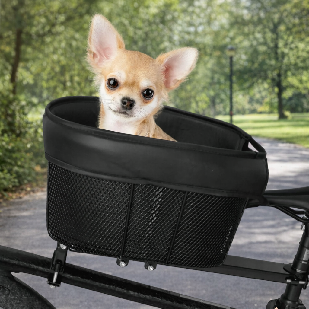 Panier de transport chien pour vélo