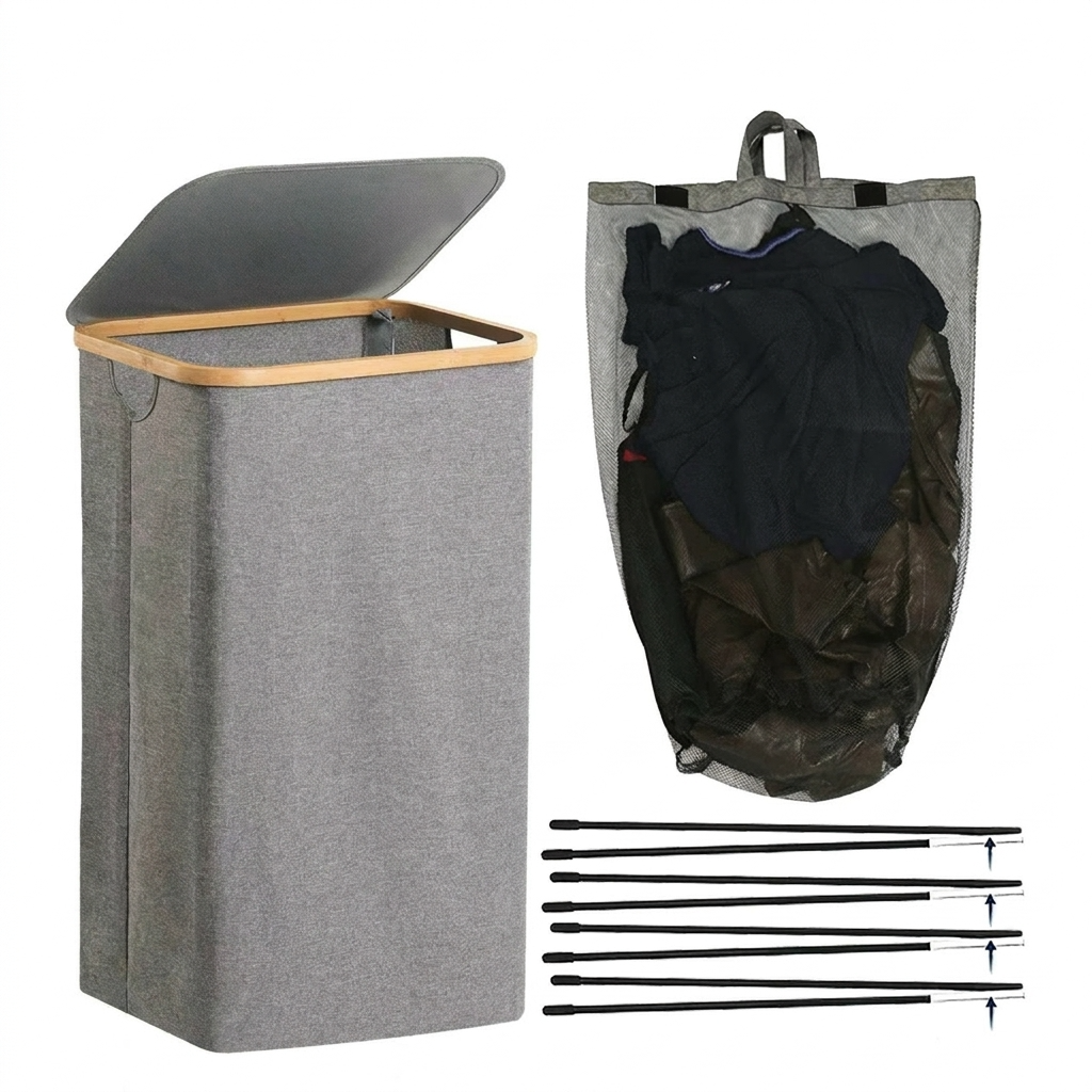 Panier à linge design contemporain