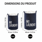 Panier à linge sale pliable