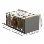 Panier coulissant cuisine 56.5 profondeur