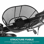 Panier de transport chien pour vélo