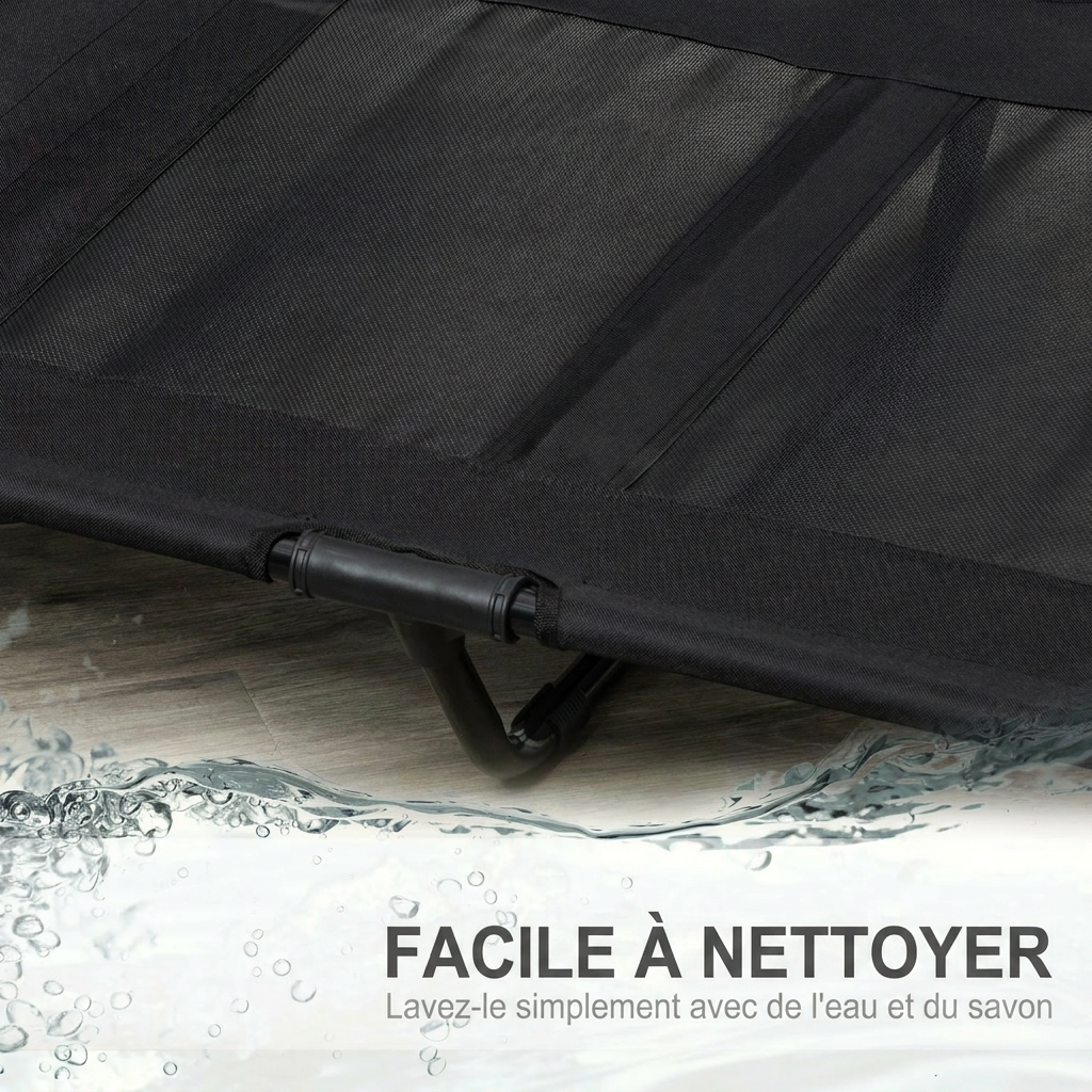 Panier pour chien XXL en plastique