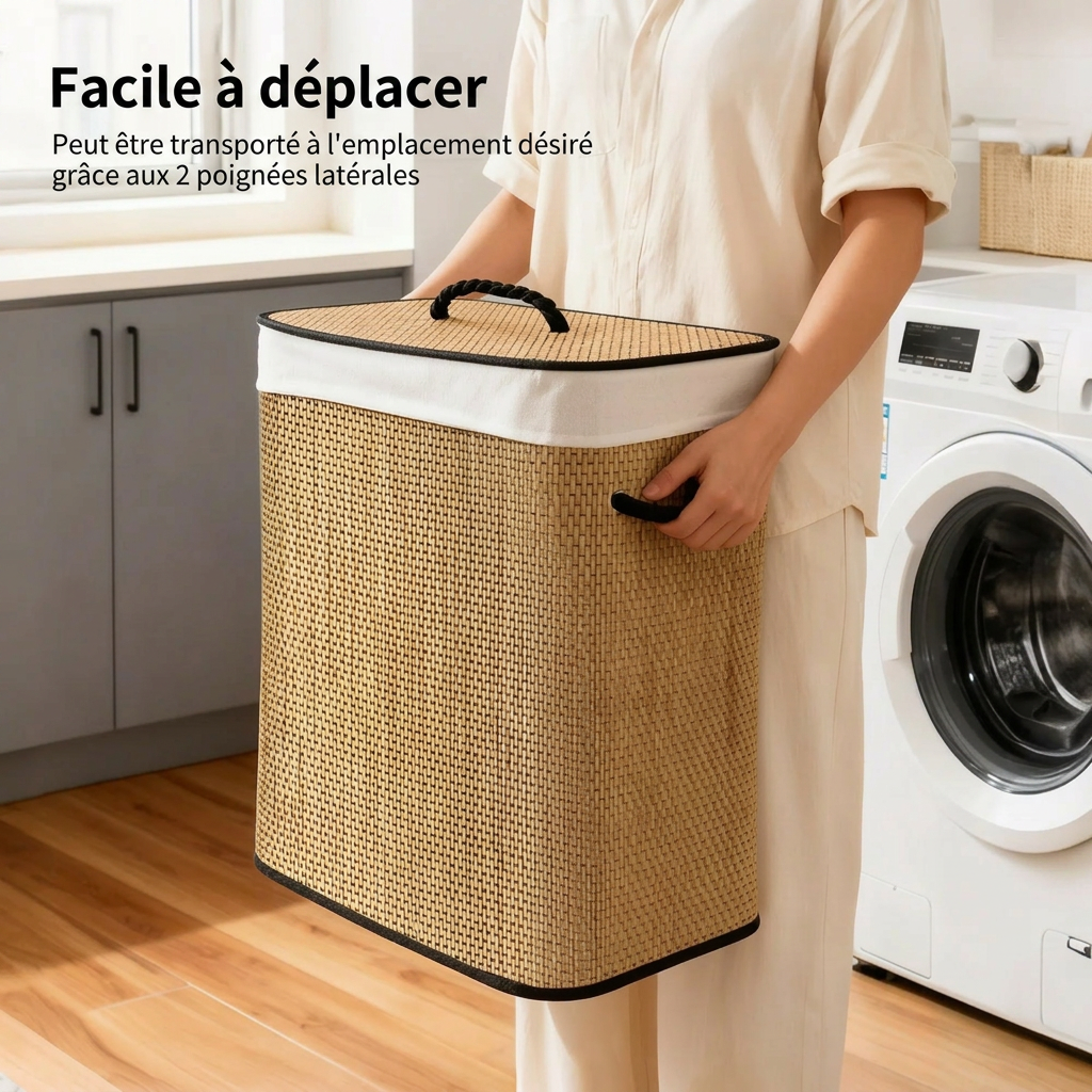 Panier à linge sale design