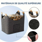 Panier à bois intérieur