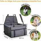 Panier de transport pour chien en voiture