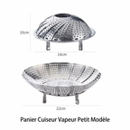 Panier vapeur inox